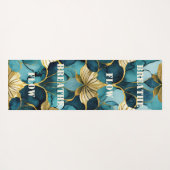 Zen Flow Japanse Kunst Yoga Mat (Achterkant (horizontaal))