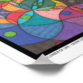 Zen Flower of Life - Divine Eyes Print (Hoek)