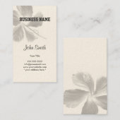 Zen Flower Visitekaartje (Voorkant / Achterkant)