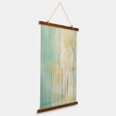 Zen Forest-tapijt Hangend Wandkleed (Gebogen)