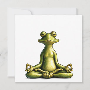 Zen Frog Bedankkaart