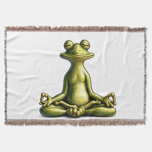 Zen Frog Deken (Voorkant)