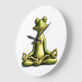 Zen Frog Grote Klok (Hoek)