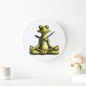 Zen Frog Grote Klok (Huis)