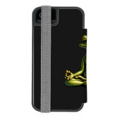 Zen Frog Incipio iPhone Portemonnee Hoesje (Agenda Achterkant)