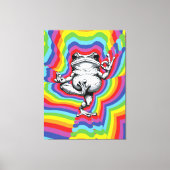 Zen Frog meesterwerk Canvas Afdruk (Voorkant)