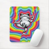 Zen Frog meesterwerk Muismat (Met muis)