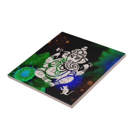 Zen Ganesh Tegeltje (Zijkant)