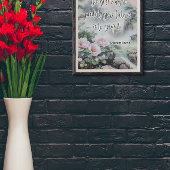 Zen Garden Bliss Vreedzame Japanse Tuin Poster