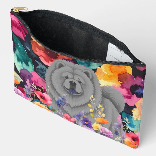ZEN GARDEN Blue Chow - Grote Accessoiretas Etui (Open)