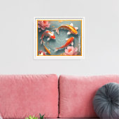 "Zen Garden" Canvas Afdruk (Insitu (Woonkamer))