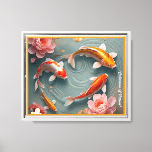 "Zen Garden" Canvas Afdruk