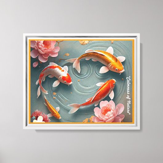 "Zen Garden" Canvas Afdruk (Voorkant)