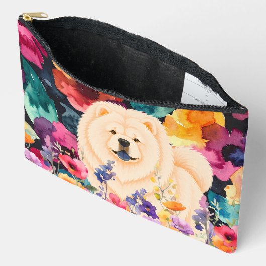 ZEN GARDEN Cream Chow - Grote Accessoiretas Etui (Open)