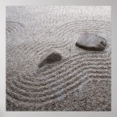Zen Garden Detail. Poster (Voorkant)