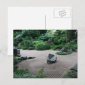 Zen Garden H Landschap Tuin Fotografie Briefkaart (Voorkant / Achterkant)