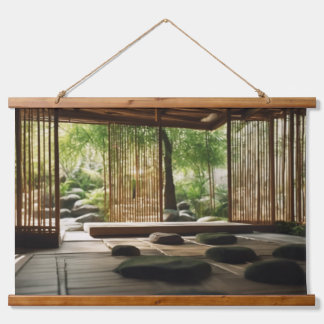 Zen Garden Hangend Wandkleed