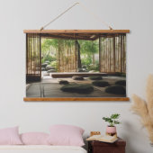 Zen Garden Hangend Wandkleed (Slaapkamer)