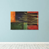 Zen Garden I Canvas Afdruk (Insitu (Houten vloer))