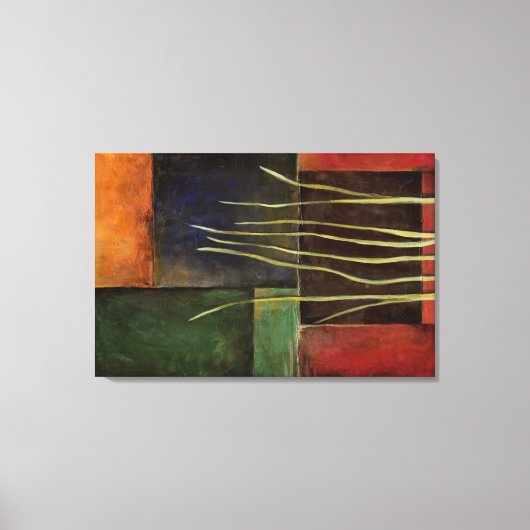 Zen Garden I Canvas Afdruk (Voorkant)