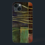 Zen Garden I iPhone 13 Hoesje<br><div class="desc">Wipsy takken strekken zich uit tegen een multicolored achtergrond in dit stuk door Jennifer Goldberger. Het lichtgroen van de takken contrasteert prachtig met de donkere kleuren zij tegen worden geplaatst. Koop vandaag uw exemplaar.</div>