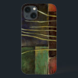 Zen Garden I Case-Mate iPhone Case<br><div class="desc">Wipsy vertakkingen strekken zich tegen een multicolored achtergrond in dit stuk door Jennifer Goldberger. Het lichtgroen van de takken contrasteert mooi met de donkere kleuren waar ze tegen zijn geplaatst. Koop vandaag uw exemplaar.</div>