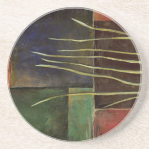 Zen Garden I Zandsteen Onderzetter