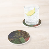 Zen Garden I Zandsteen Onderzetter (Zijkant)