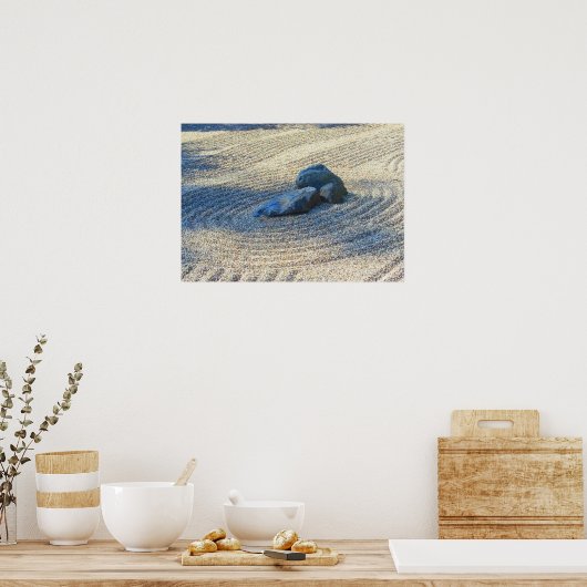 Zen Garden Poster (Keuken)