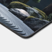 Zen Garden rustige vreedzame Natuur Bureaumat (Hoek)