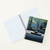 Zen Garden rustige vreedzame Natuur Notitieboek (Binnen)