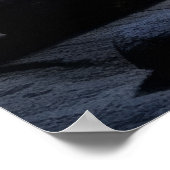 Zen Garden rustige vreedzame Natuur Poster (Hoek)