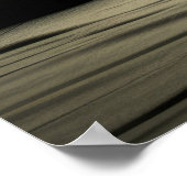 Zen Garden rustige vreedzame Natuur Poster (Hoek)