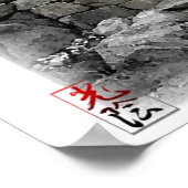 Zen Garden Small Poster (Hoek)