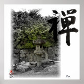 Zen Garden Small Poster (Voorkant)