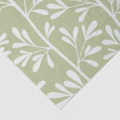 Zen Garden Stems Bright Minimal Botanical Tissuepapier (Detail)