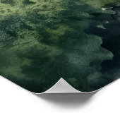Zen Garden Stream Spirit Landschaps poster (Hoek)