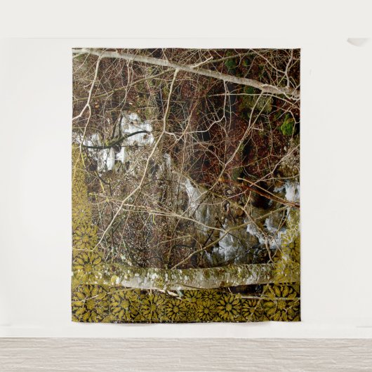 Zen garden wandkleed (Voorkant)