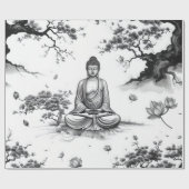 Zen Garden Wrapping Paper Cadeaupapier (Vlak)