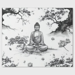 Zen Garden Wrapping Paper Cadeaupapier