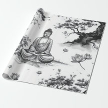Zen Garden Wrapping Paper
