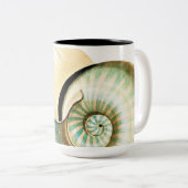 Zen Geïnspireerd proefthema Tweekleurige Koffiemok (Voorkant rechts)