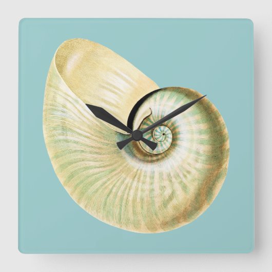 Zen Geïnspireerd proefthema Vierkante Klok (Voorkant)