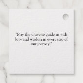 Zen-Geïnspireerde Favorietlabels Bedankjes Labels (Achterkant)