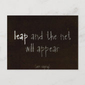 Zen Gezegde Briefkaart (Voorkant)