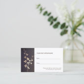 Zen Gold Branch Salon en Spa Afsprakenkaart Afsprakenkaartje (Staand voorkant)