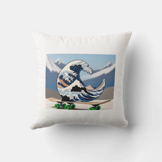 Zen-golf met berg kussen (Achterkant)