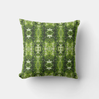 Zen Green geometrische unieke kunst Buitenkussen