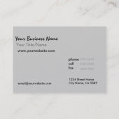 Zen Groei Visitekaartje (Achterkant)