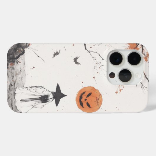 Zen Halloween iPhone Case (Achterkant (horizontaal))